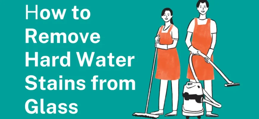 How to Remove Hard Water Stains from Glass